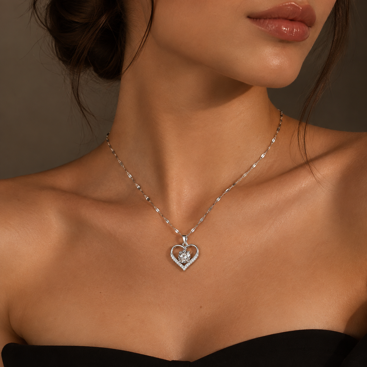 The Celeste Heart Pendant