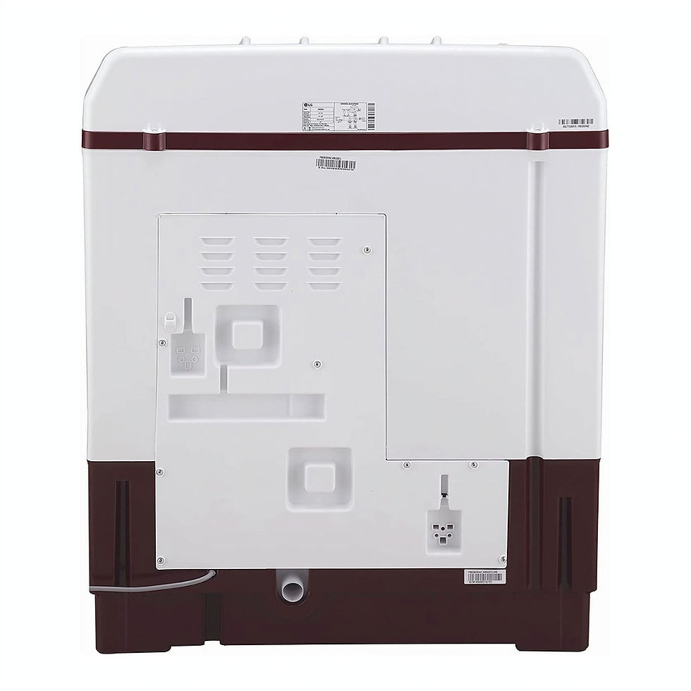 Thumbnail: LG 8.0Kg 5 Star Semi Automatic Washing Machine-P8035 SRAZA