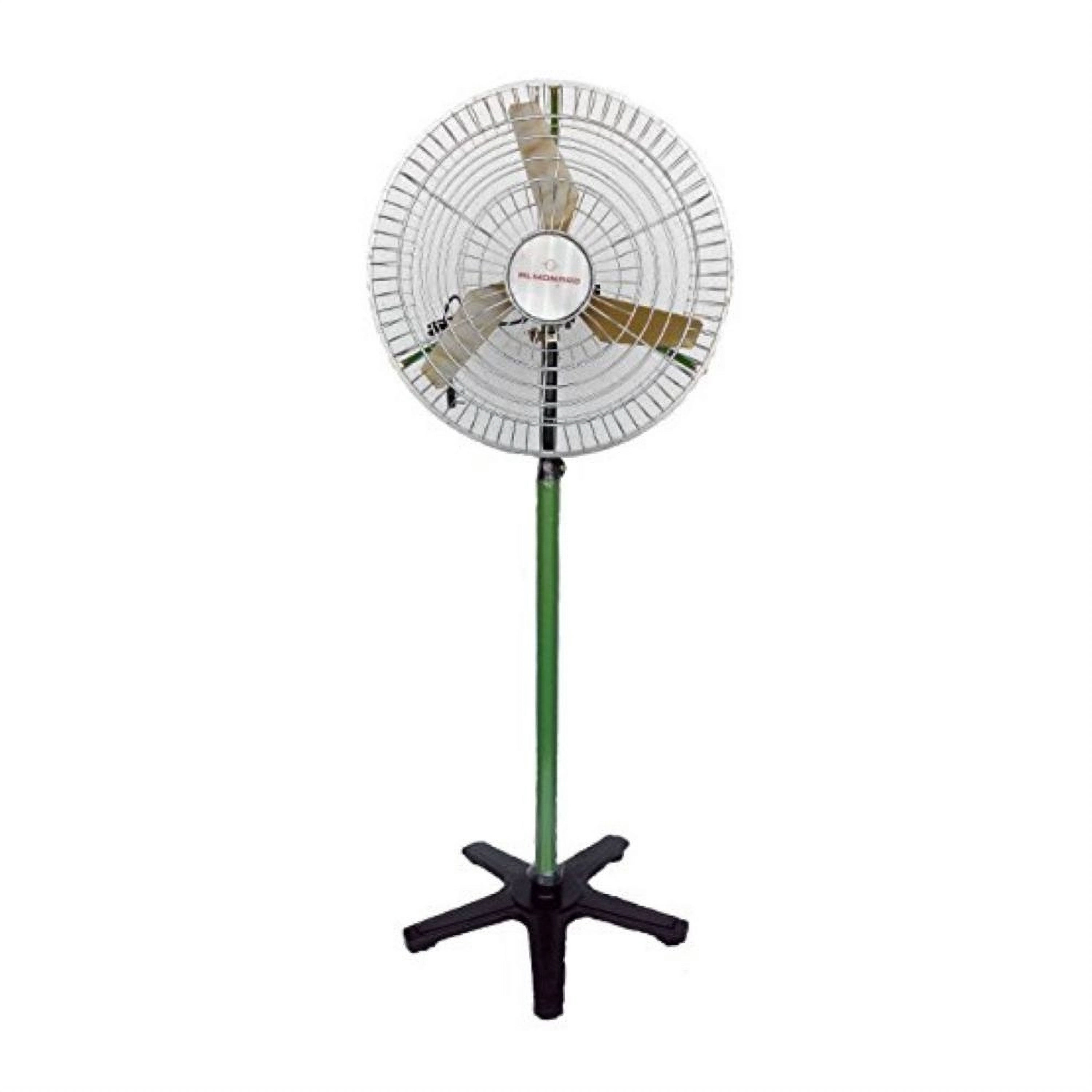 Almonard 24Inch High Air Throw Pedestal Fan