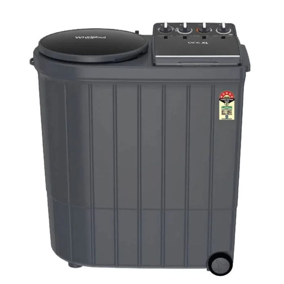 Whirlpool 9.5 Kg 5 Star Semi Automatic Top Load -ACE XL GREY DAZZLE