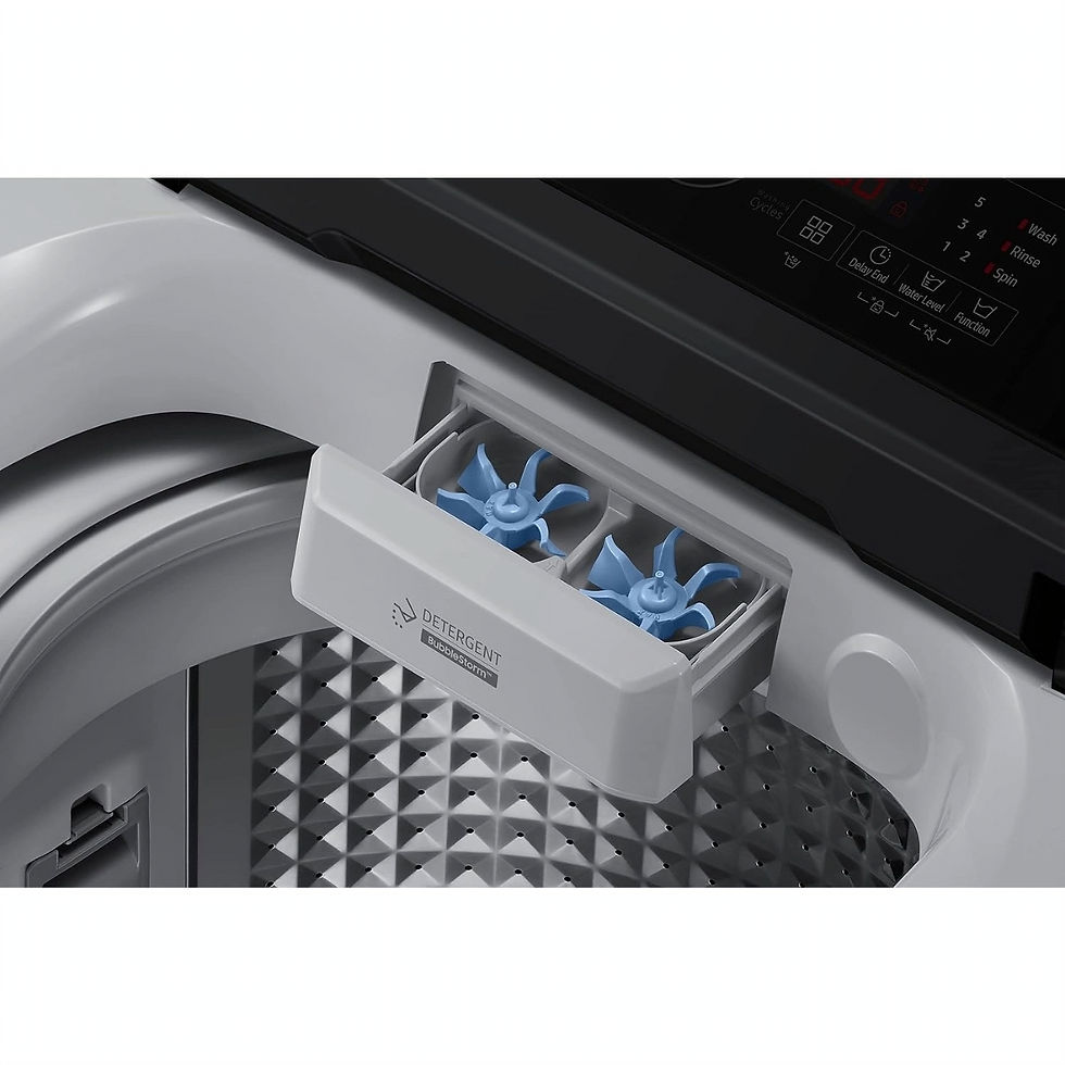 Thumbnail: Samsung 7KG 5 Star Fully Automatic Top load Washing Machine - WA70BG4441BYTL