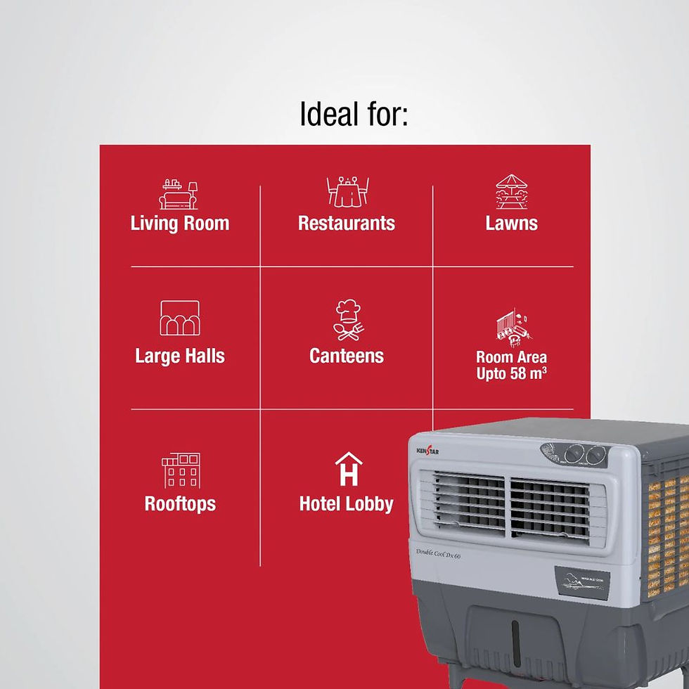 Thumbnail: Kenstar - 60L Double Cool DX  Air Cooler