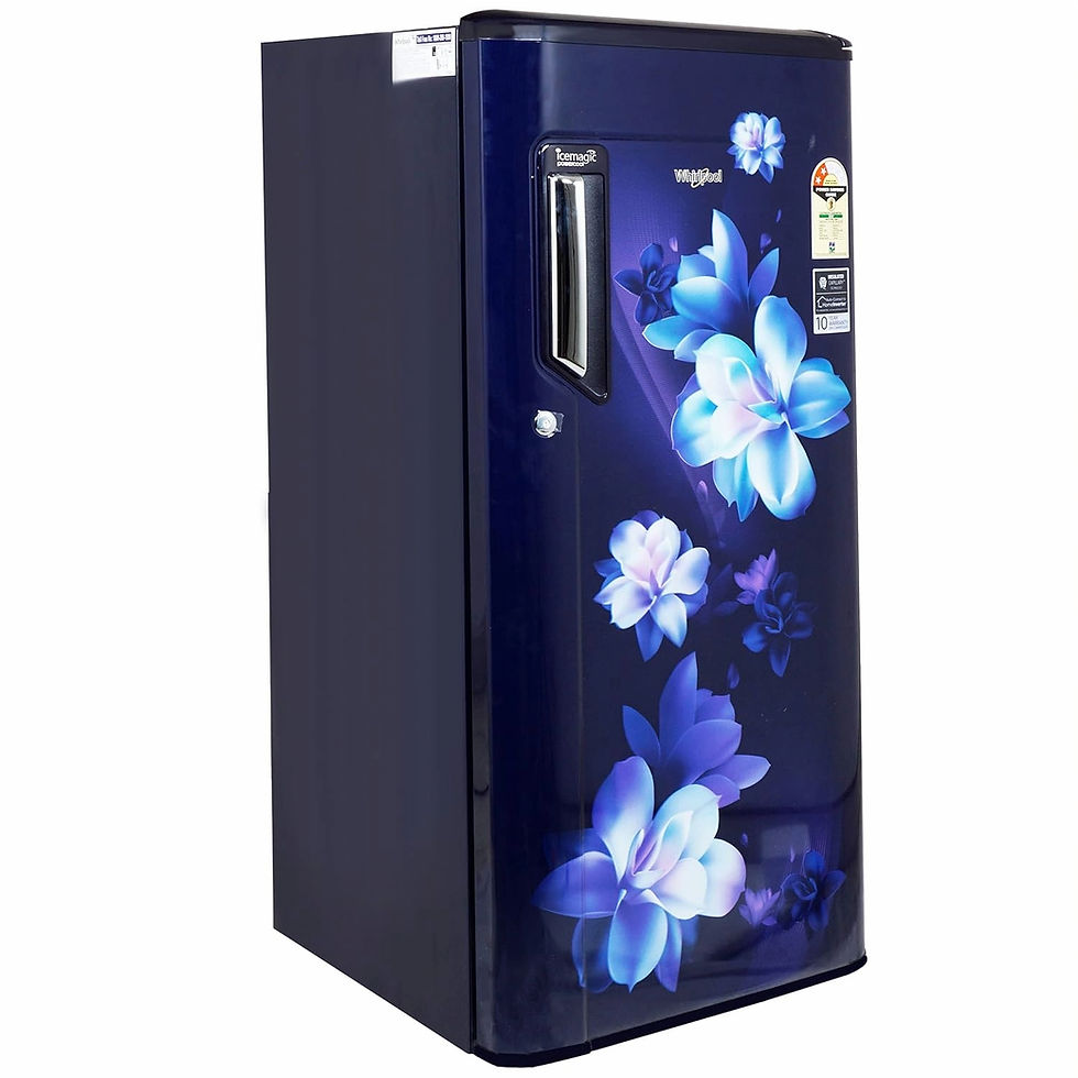 Thumbnail: Whirlpool 190L 2 Star Direct Cool Refrigerator 205 IMPC PRM - SAPPHIRE LINNEA
