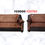 Thumbnail: Sofa Set Rexine - Butterfly Model