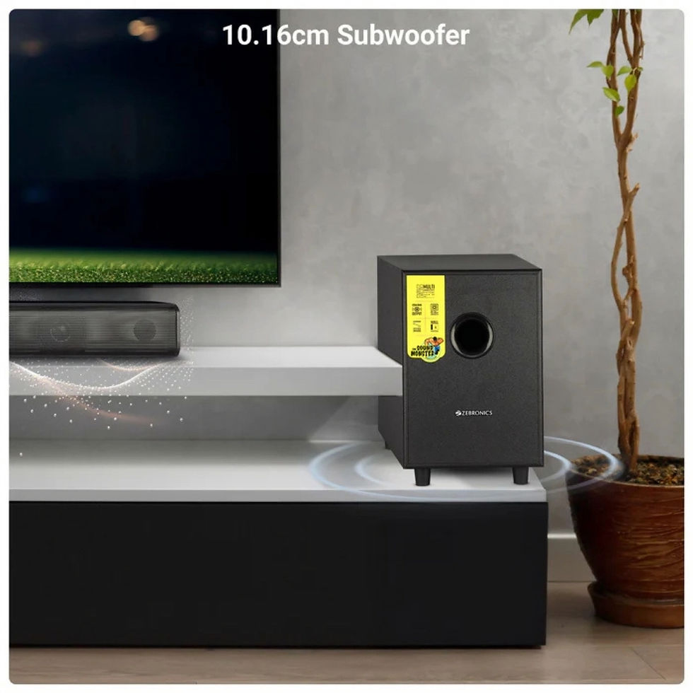 Thumbnail: ZEBRONICS SONATA 2.1 Sound Bar