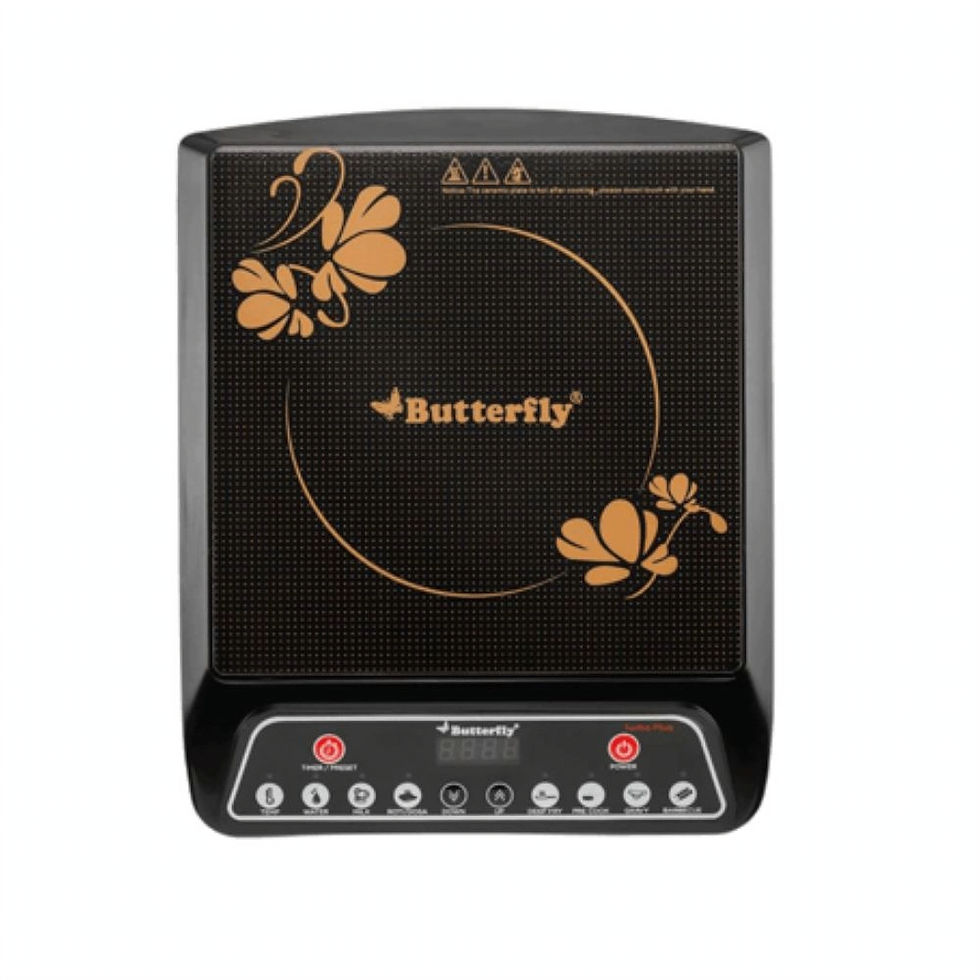 Thumbnail: Butterfly 1800W Induction Cooktop -Power hob Turbo Plus