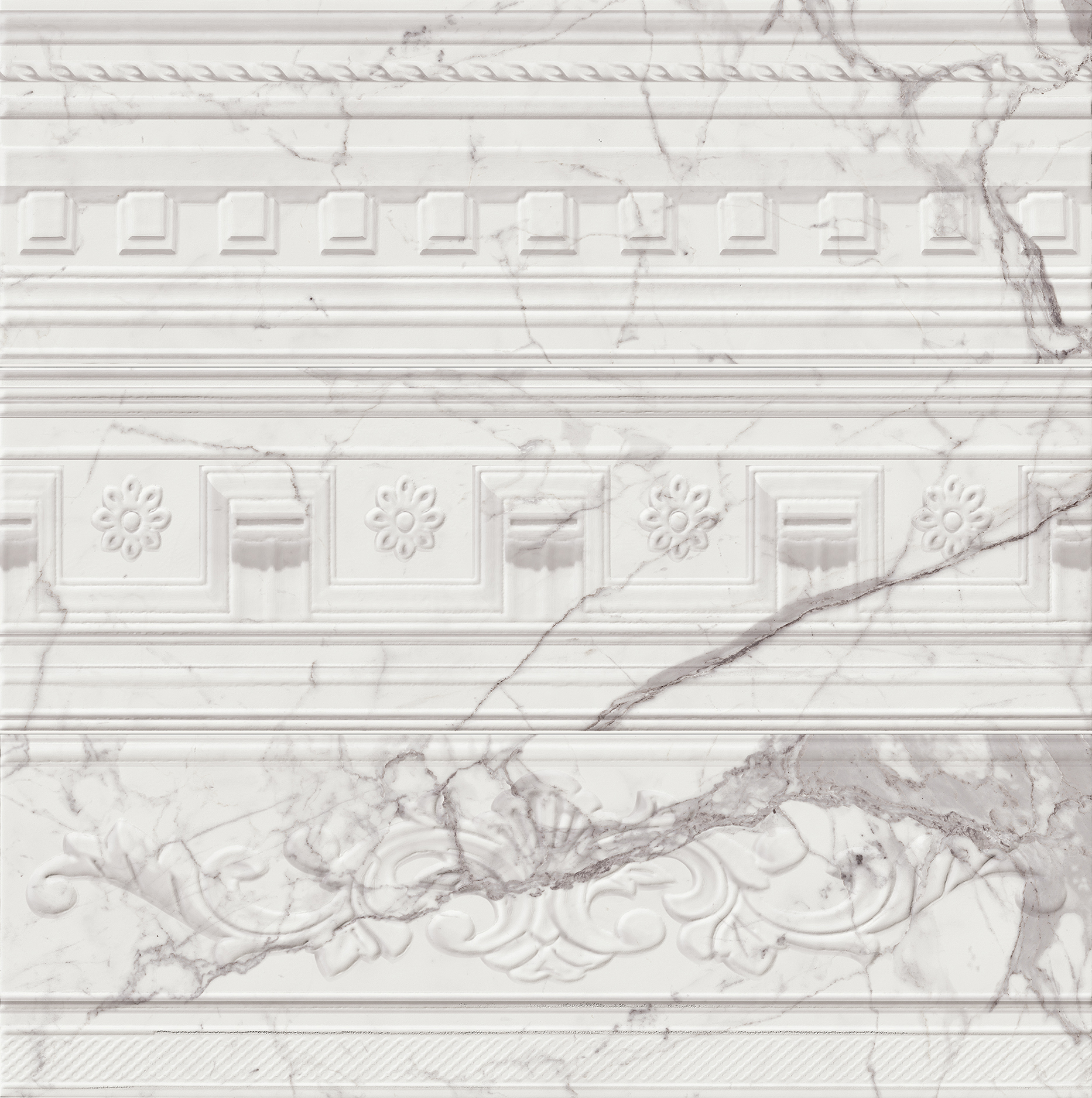 CHARME EVO STATUARIO INSERTO ARTY_25X75_LU