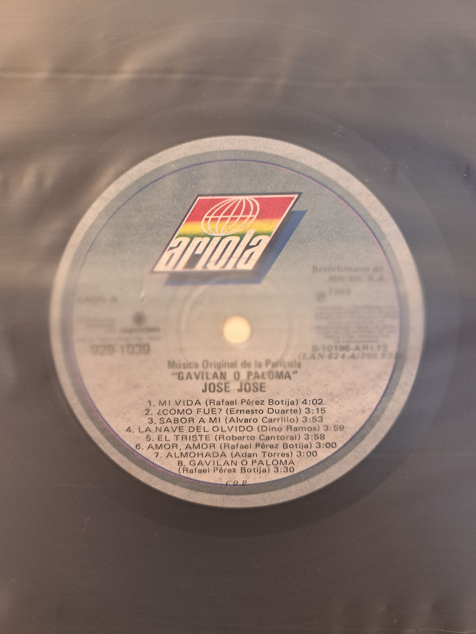 Miniatura: José José - Gavilán O Paloma Segunda Mano Vinilo