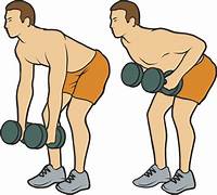 um homem fazendo exercicios