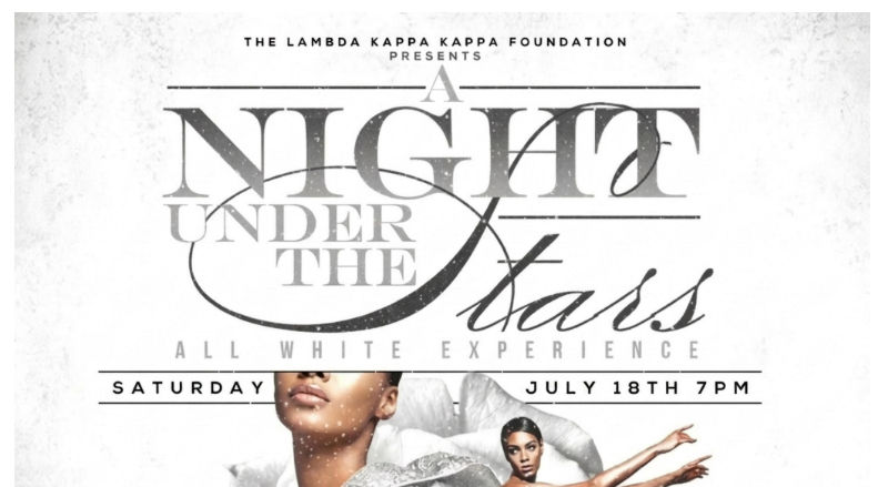3rd Annual "A Night Under the Stars" -- All White Edition