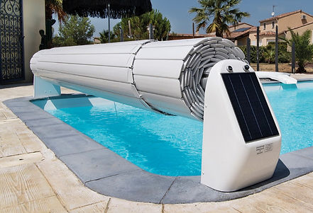 Couverture automatique Abriblue Open Solar Energy