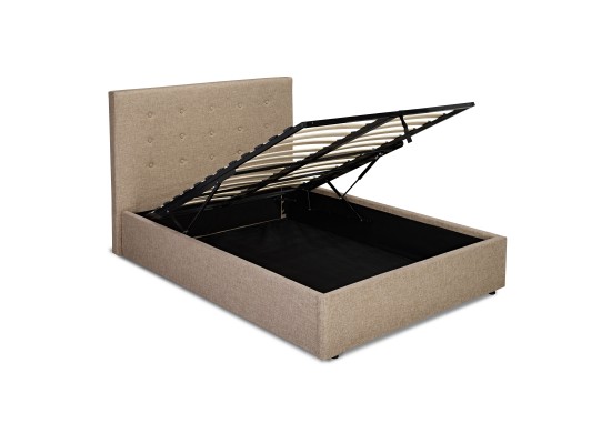 Lucca double hydraulic lift bed