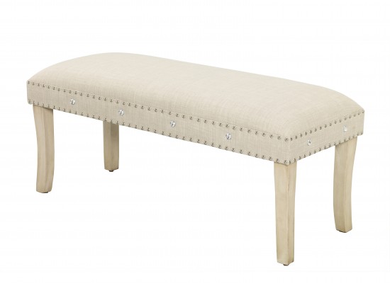 Lyon Fabric Bench