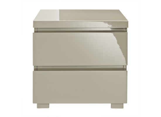 Puro 2 Drawer Bedside Cabinet