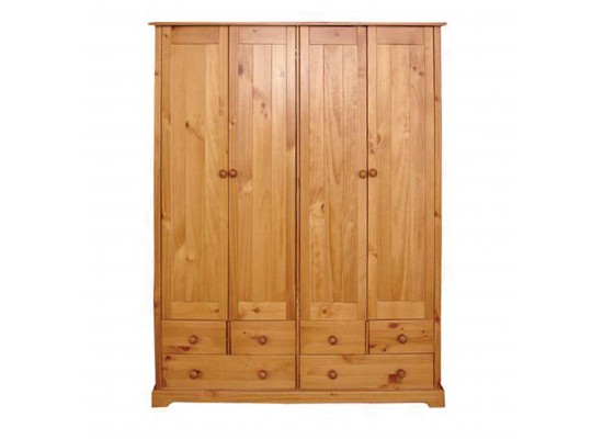 Baltic 3 Door + 3 Drawer Wardrobe