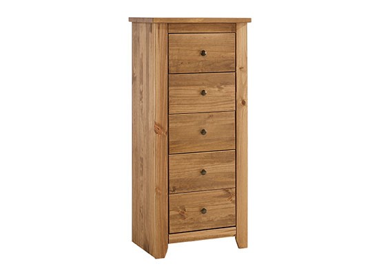 Havana 5 Drawer Narrow Chest