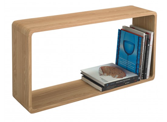 Curve Wall Unit Oak