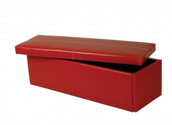 Stanton Ottoman Red – Large