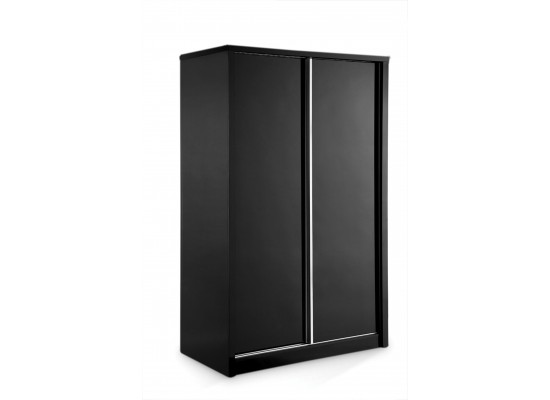 Novello 2 Door Sliding Robe – Black