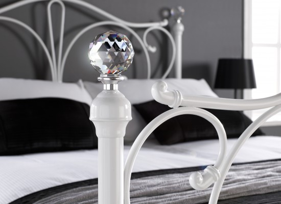 Florence Bed – White Detail