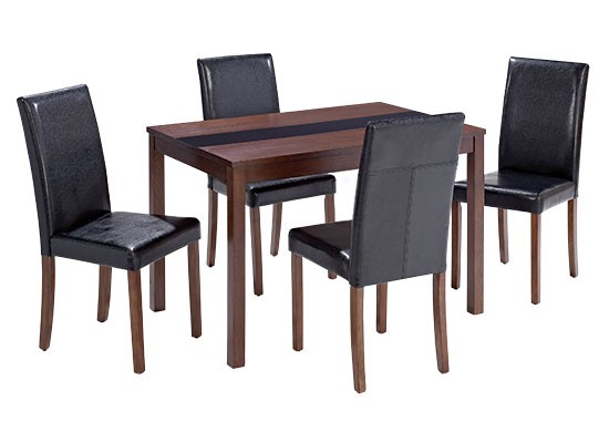 Walnut Ashleigh Medium Dining Set