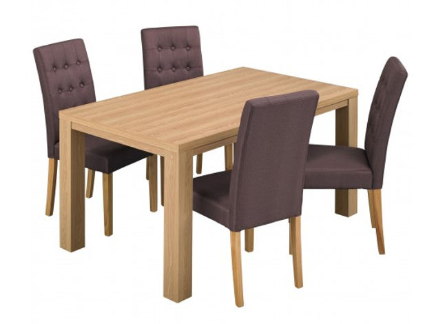 Curve Dining Table And Chairs