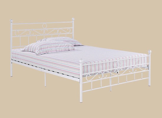Omega Bed White