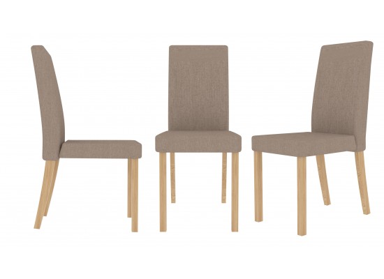Anna dining chairs in Beige