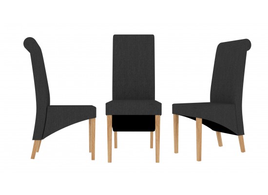 Amelia dining chairs in Grey