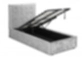 Rimini Single Hydraulic Bed Frame