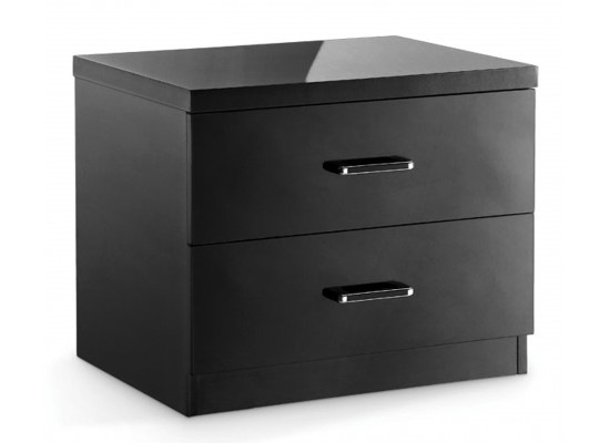 Novello 2 Drawer Bedside Cabinet