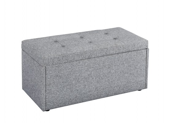 Hartford Grey Ottoman