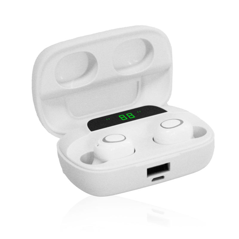 Thumbnail: A pair of in-ear headphones, model Soundwave