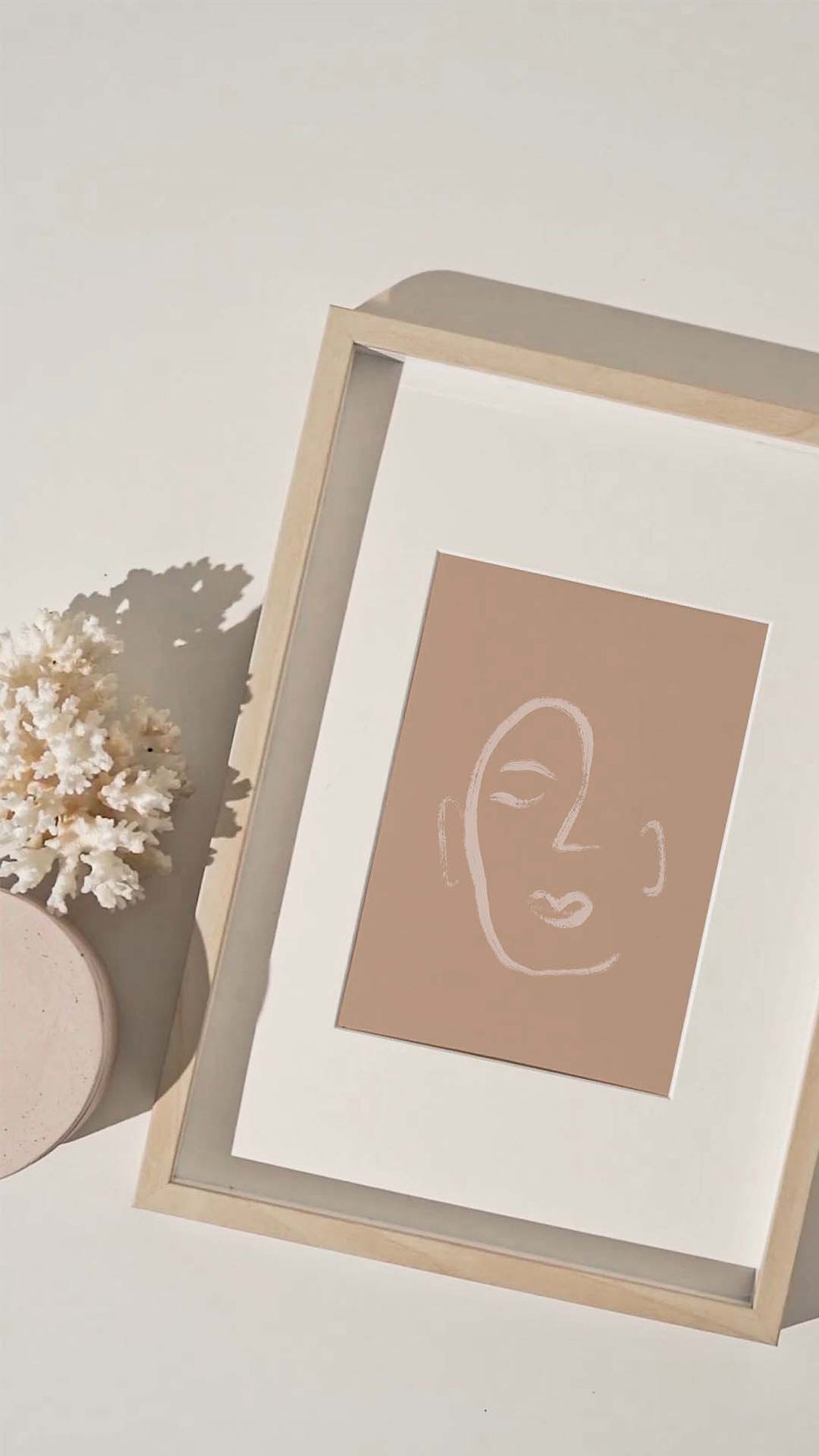 Thumbnail: Minimalist Portrait Printable Wall Art