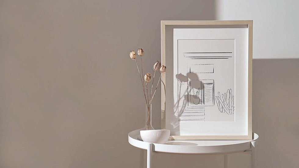 Thumbnail: Minimalist Palm Springs Home Printable Wall Art