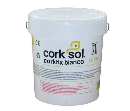 CorkSol Adhesive filler for the regularization of supports and insulating plates of the external thermal insulation systems VIPEQ® Therm SATE.