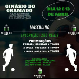 Vem ai... 1° Torneio de Futsal Amigos do Link