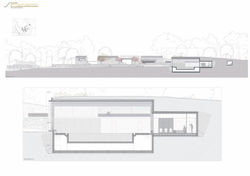 Section + building detail