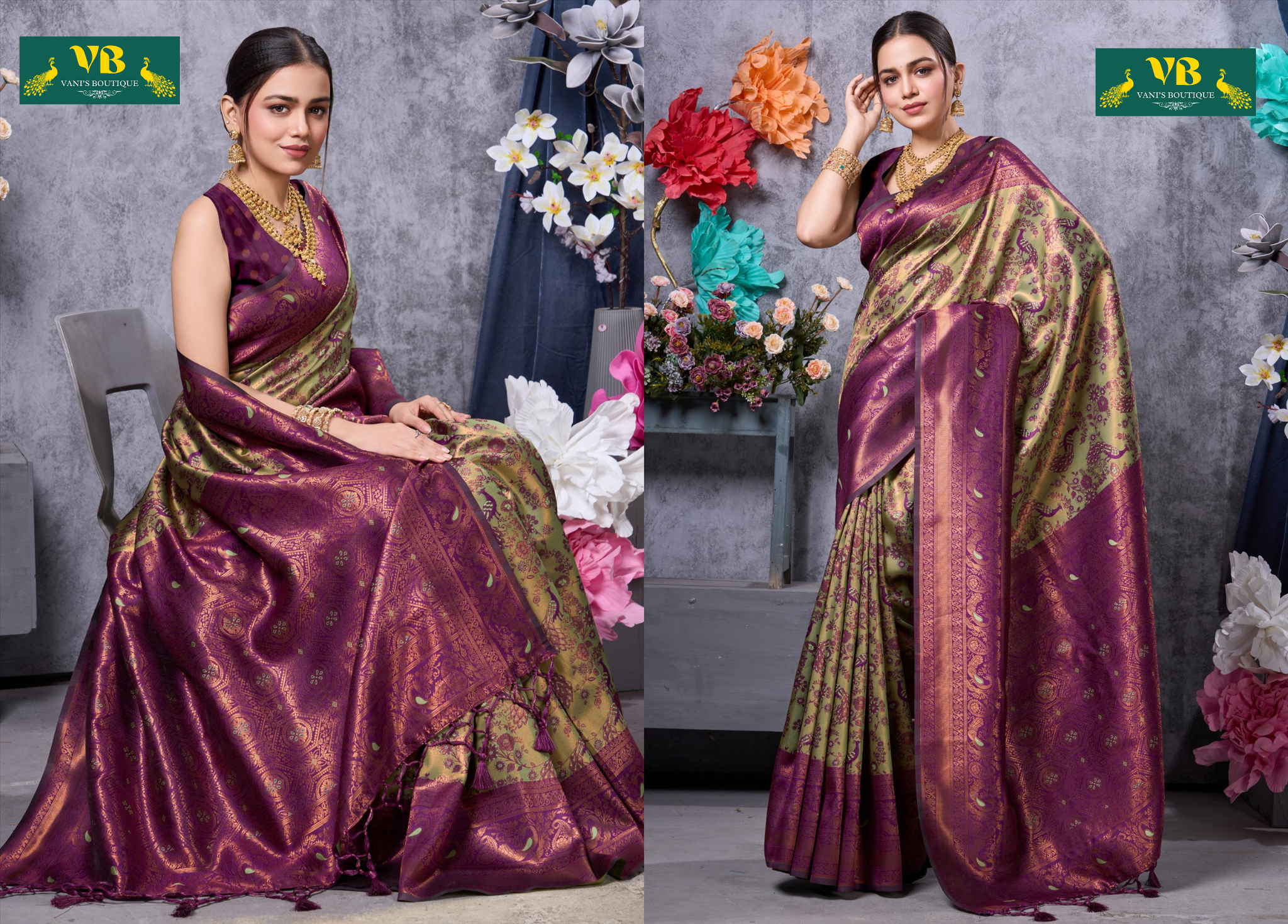  Kanchipuram Silk Saree