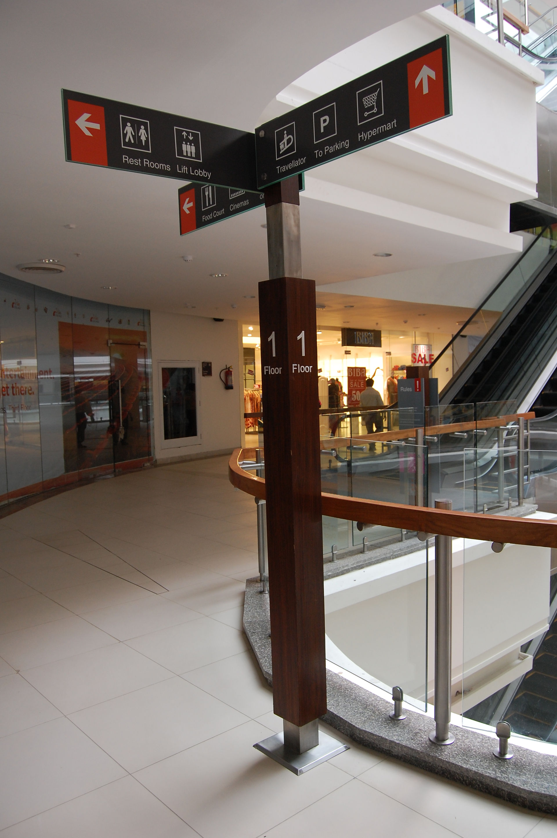 Polished Teak Sign Posts