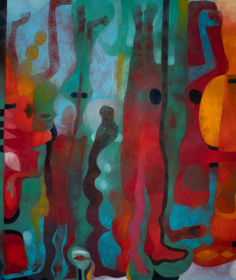 The exhibition "Too Close to the Sun" is based on the ancient story of Icarus, in which it finds timeless themes through visual storytelling: the desire for freedom, the relationship between parents and children, resistance to lack of freedom, or crossing the line, which can lead to a tragic end.