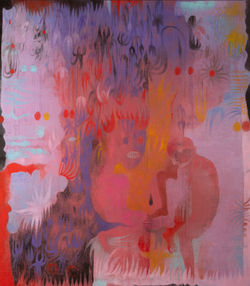 Grass and Ghost (pink), 2025