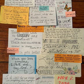 Sticky Notes for a Downcast Soul by Tracie Adams
