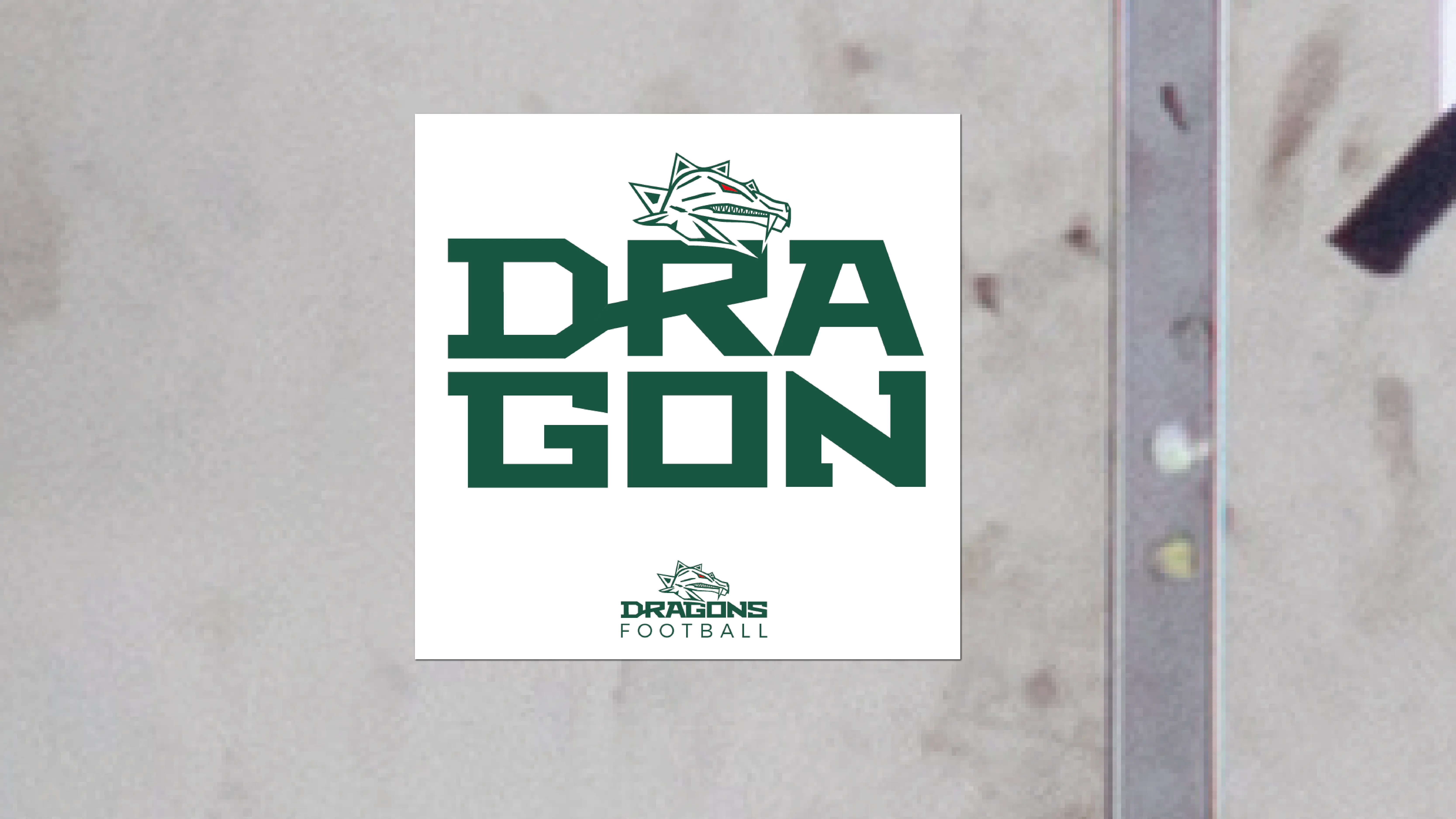 Fansticker „DRAGON“