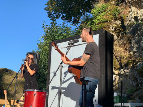 UMAMI en live pour le vernissage de Bossonn'Art 2020 - 04.09.2020