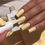 Miniature : NOTD gelpolish Banana Cream color of the month July