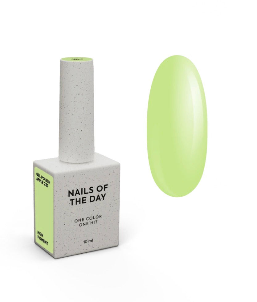 NOTD gelpolish apple