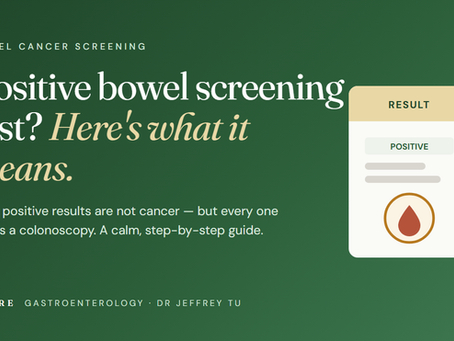 Positive bowel screening test: what it means and what happens next