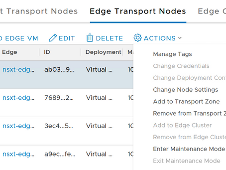 Password Reset of Edge Node VM in NSX-T 2.5.1