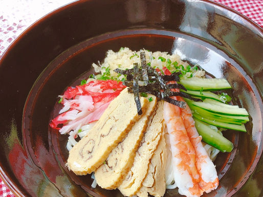 <五目稲庭うどん>